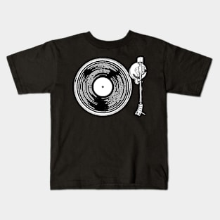 Record player with record Kids T-Shirt